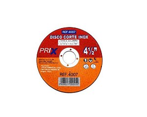 Disco Corte Inox  4.1/2X7/8 Prix 4007 Lotus com 10 pcs