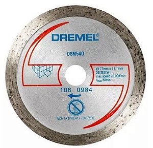 Dremel disco diamantado  saw max dsm540