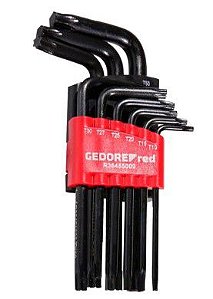 Chave Torx Jg L Longa             R3645 Gedore Red