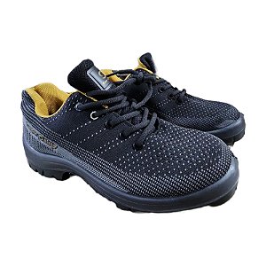 Ca 46333 sapato preto / amarelo b/c n.42