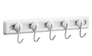 Cabideiro Adesivo Plastico/Metal Movel 0,5Kg