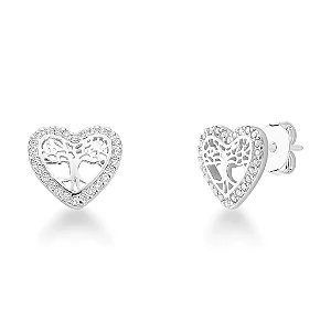 Brinco Árvore da Vida em Prata 925