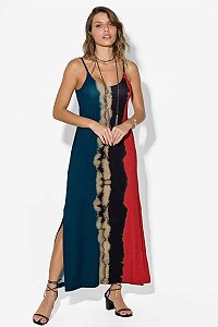 Vestido Longo com Fendas Laterais - DE CHELLES 00249