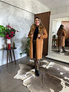 Casaco Alongado com Recortes - AMBICIONE 18983