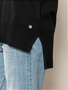 Blusa Mullet com Gola Redonda - BIAMAR 11853