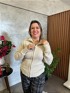 Casaco com Colete em Pele Fake - BIAMAR 11171