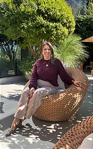 Blusa em Ponto Vazado 3D