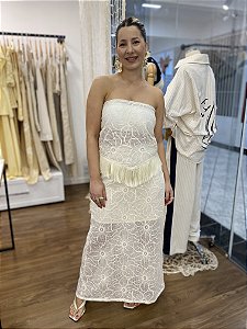 Blusa sem alça Sarah