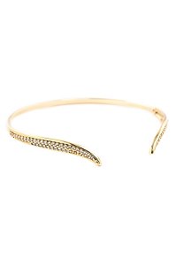 Bracelete Cravejado Fluir com Banho em Ouro 18k