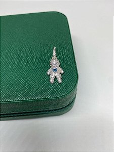 PINGENTE PARA RIVIERA MENINO AGUA MARINHA RB