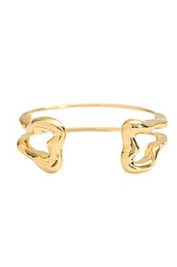 Bracelete Contemporâneo com Banho em Ouro 18k