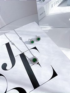 CONJUNTO REDONDO DIAMOND ESMERALDA ATENAS