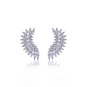 BRINCO EAR CUFF WING DIAMOND GINGER
