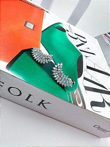 BRINCO EAR CUFF WING DIAMOND GINGER
