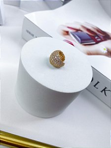 PIERCING AJUSTAVEL GOLD ZIRCONIA JULIA