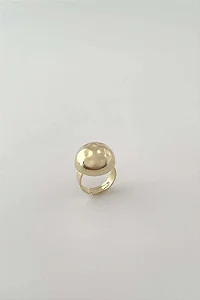 ANEL BOTTON IRREGULAR GOLD