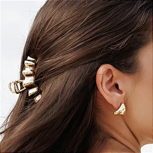 Piranha de Cabelo Ondas Dourado