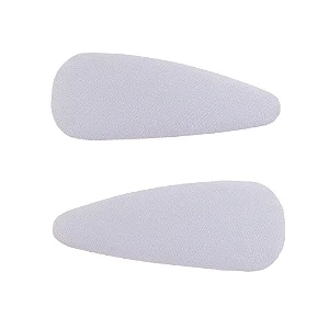 Dupla de Grampos Cabelo Tic Tac Tecido Azul