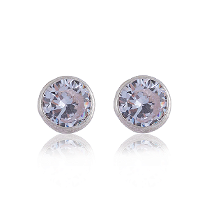 BRINCO ZIRCONIA PRATA