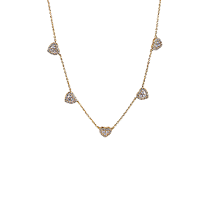 COLAR CHOKER CORAÇÕES