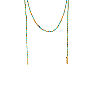 Colar Cordão Fio Marroquino VERDE