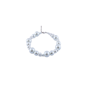 PULSEIRA PEROLAS PRATA 925