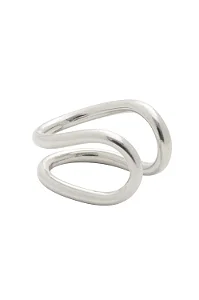 Piercing Fake Mini Básico com Banho em Ródio Branco