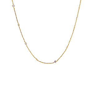 COLAR ALONGADO PONTOS DE LUZ