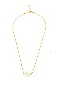 Colar São Bento Madrepérola com Banho em Ouro 18k