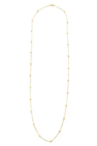 Colar Quadradinho com Banho em Ouro 18k