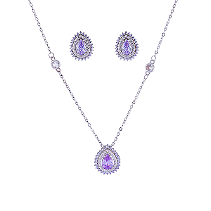 CONJUTO GOTA TANZANITA