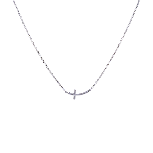 COLAR CRUZ PRATA 925