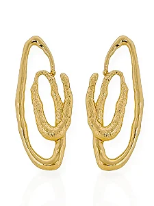 Brinco Martelado Vazado