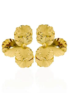 Brinco Design Flor Detlhada