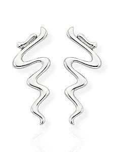 Brinco Design Fio Ondulado Liso