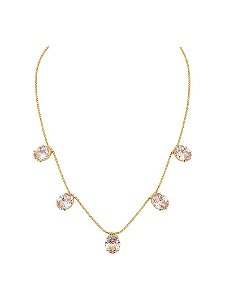 CHOKER PONTOS DE LUZ GOLD