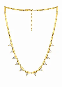 COLAR TRIANGULO CRISTAL