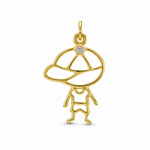 PINGENTE MENINO GOLD