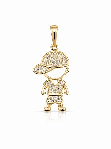 PINGENTE MENINO GOLD