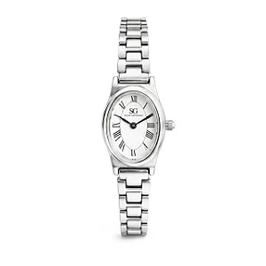 Relogio Feminino Oval Bellevie Prata