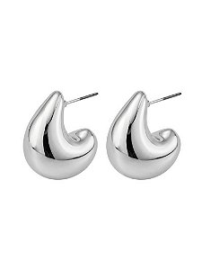 BRINCO ARGOLA GOTA LISA