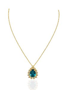 COLAR GOTA AZUL