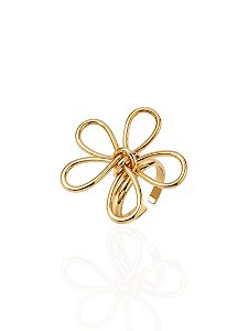 ANEL REGULAVEL FLOR GOLD