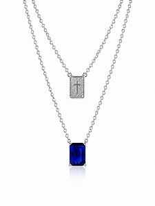 ESCAPULARIO CRUZ E CRISTAL AZUL