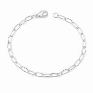 PULSEIRA MASCULINA PRATA 925 ELOS