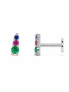 PIERCING DE PERFURAÇÃO PRATA 925