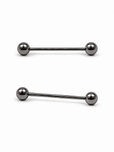 PIERCING DE TITANIO ESFERAS LISA 1,5CM