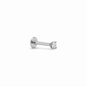 PIERCING TITANIO PONTO DE LUZ PEQUENO
