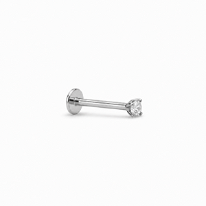 PIERCING TITANIO PONTO DE LUZ MEDIO
