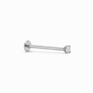 PIERCING DE TITANIO PONTO DE LUZ GRANDE